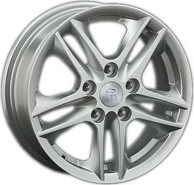 Replica TY143 5.5x15 5x114.3 ET 39 Dia 60.1 silver