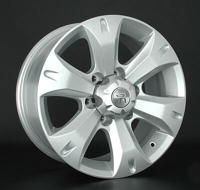 Replica TY190 7.5x17 6x139.7 ET 30 Dia 106.1 silver