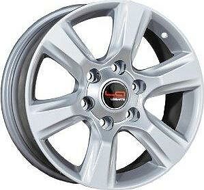 Replica TY68 7.5x17 6x139.7 ET 30 Dia 106 silver