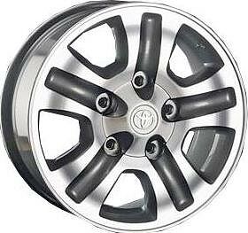 Replica TY8 8x16 5x150 ET 2 Dia 110.5 silver