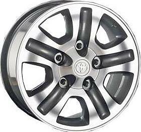 Replica TY8 8x17 5x150 ET 60 Dia 110.1 silver