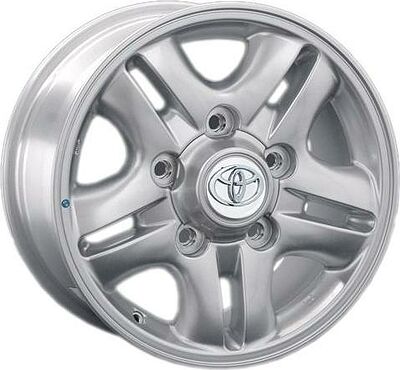 Replica TY96 8x16 5x150 ET 60 Dia 110.3 silver