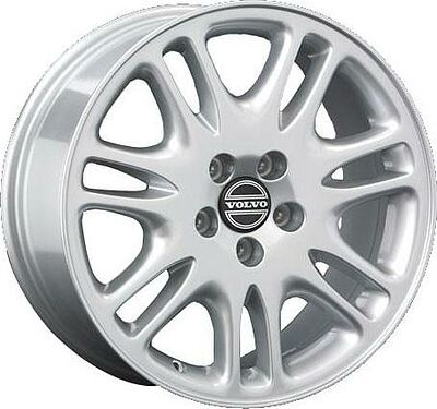 Replica V2 6.5x16 5x108 ET 43 Dia 65.1 silver