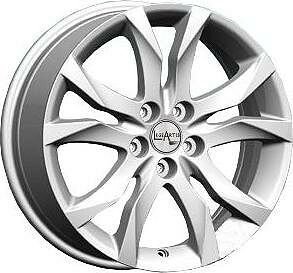Replica V27 7x17 5x108 ET 50 Dia 63.3 silver