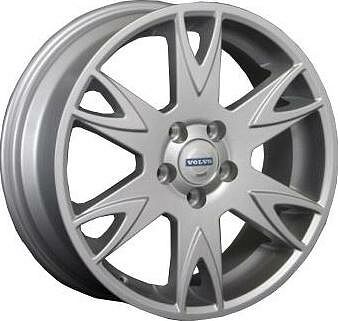 Replica V3 7x17 5x108 ET 49 Dia 67.1 silver