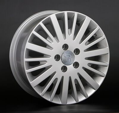 Replica V4 7x16 5x108 ET 50 Dia 63.3 silver