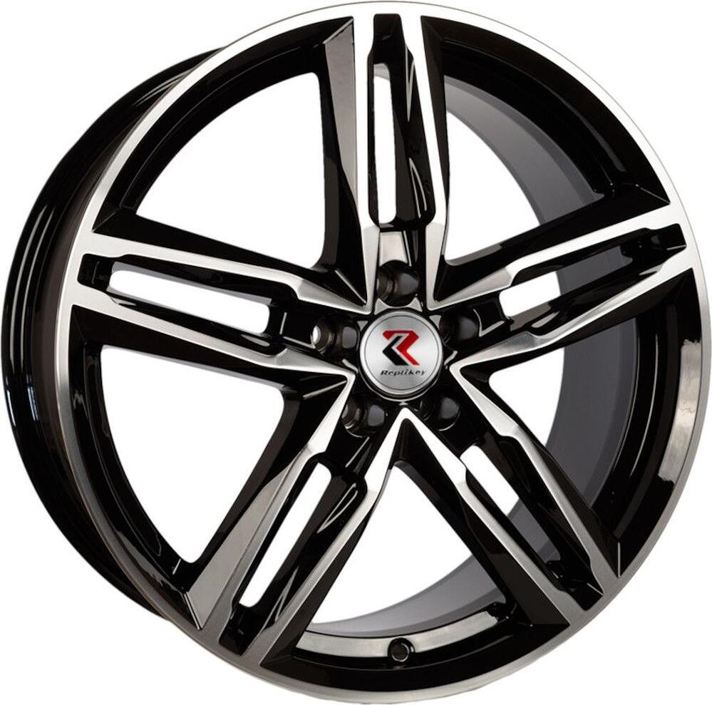 RepliKey B140 7.5x18 5x112 ET 35 Dia 66.6 BK/FP