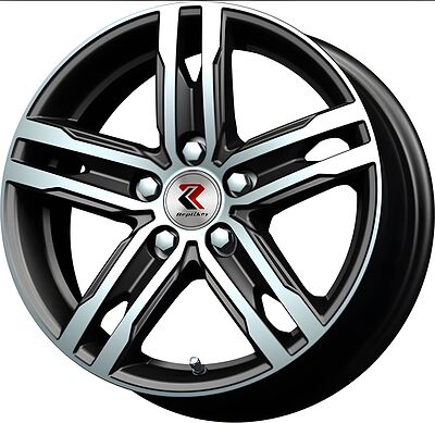 RepliKey B178 6x15 5x114.3 ET 46 Dia 67.1 BK/FP