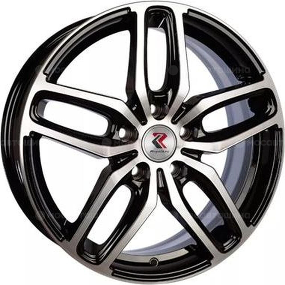 RepliKey B200 6.5x17 5x108 ET 50 Dia 63.35 BK/FP