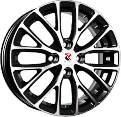 RepliKey Rio/Solaris R112 6x15 4x100 ET 48 Dia 54.1 BK/FP