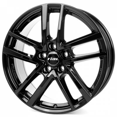 Rial Astorga 8x18 5x108 ET 55 Dia 63.4 Diamond Black