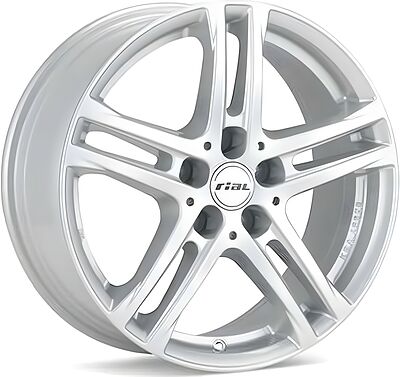 Rial Bavaro 7x17 5x115 ET 36 Dia 70 Polar Silver