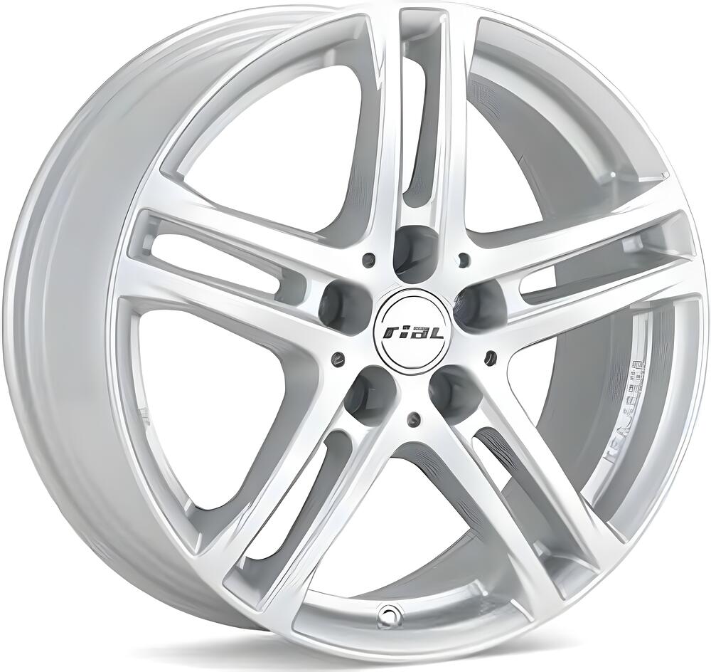 Rial Bavaro 6x16 5x112 ET 46 Dia 57 Polar Silver
