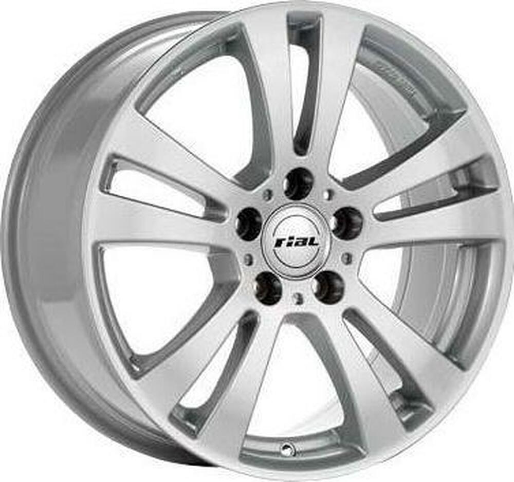 Rial DH 6x16 5x112 ET 54 Dia 66.5 polar silber