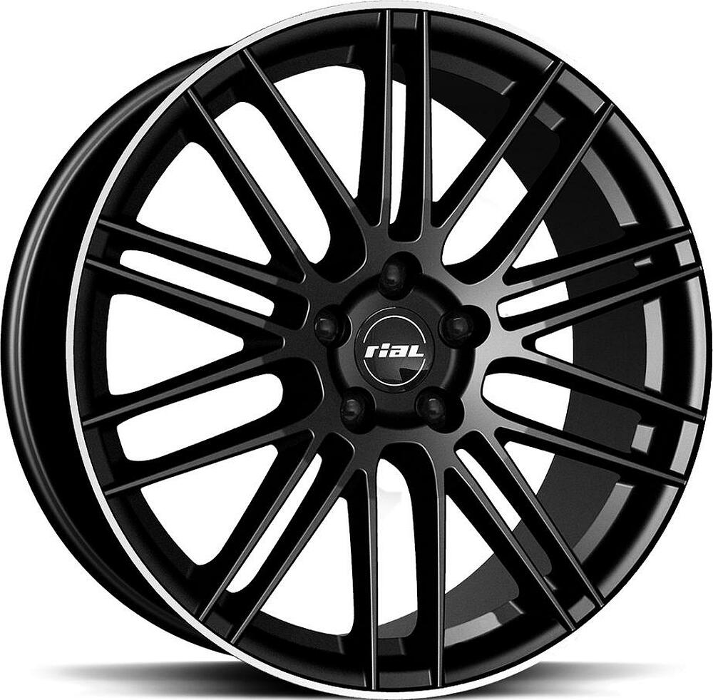 Rial Kibo 7.5x17 5x112 ET 40 Dia 66.6 Diamond Black