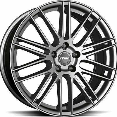 Rial Kibo 7.5x17 5x108 ET 47 Dia 70.1 Metal Grey