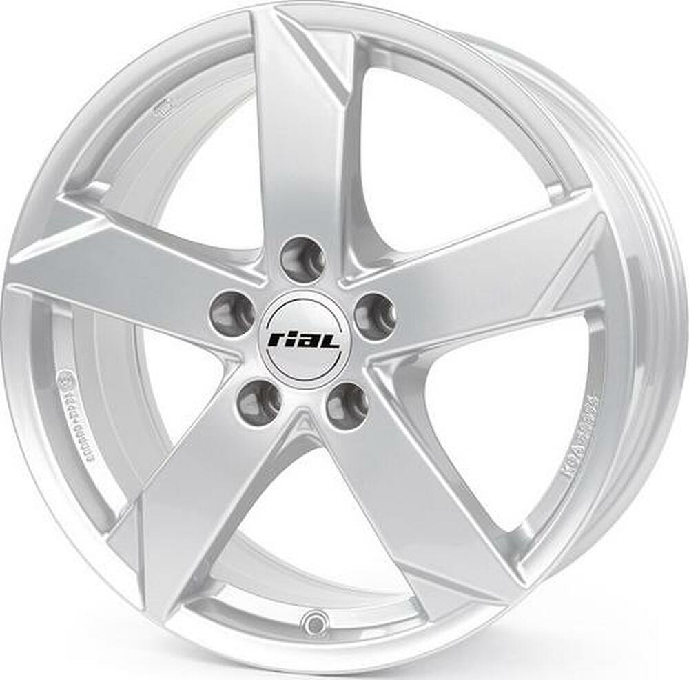 Rial Kodiak 7x16 5x112 ET 48 Dia 57.1 polar silver