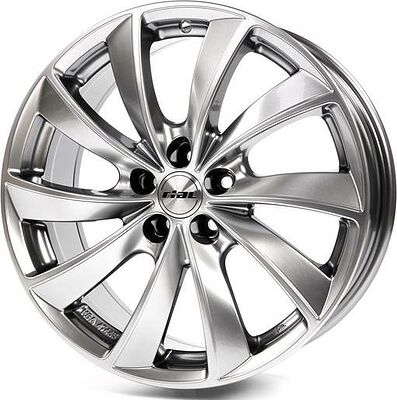 Rial Lugano 8.5x19 5x120 ET 32 Dia 72.6 polar silver