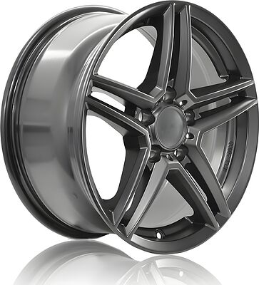 Rial M10 7.5x17 5x112 ET 52.5 Dia 66.5 Metal Grey