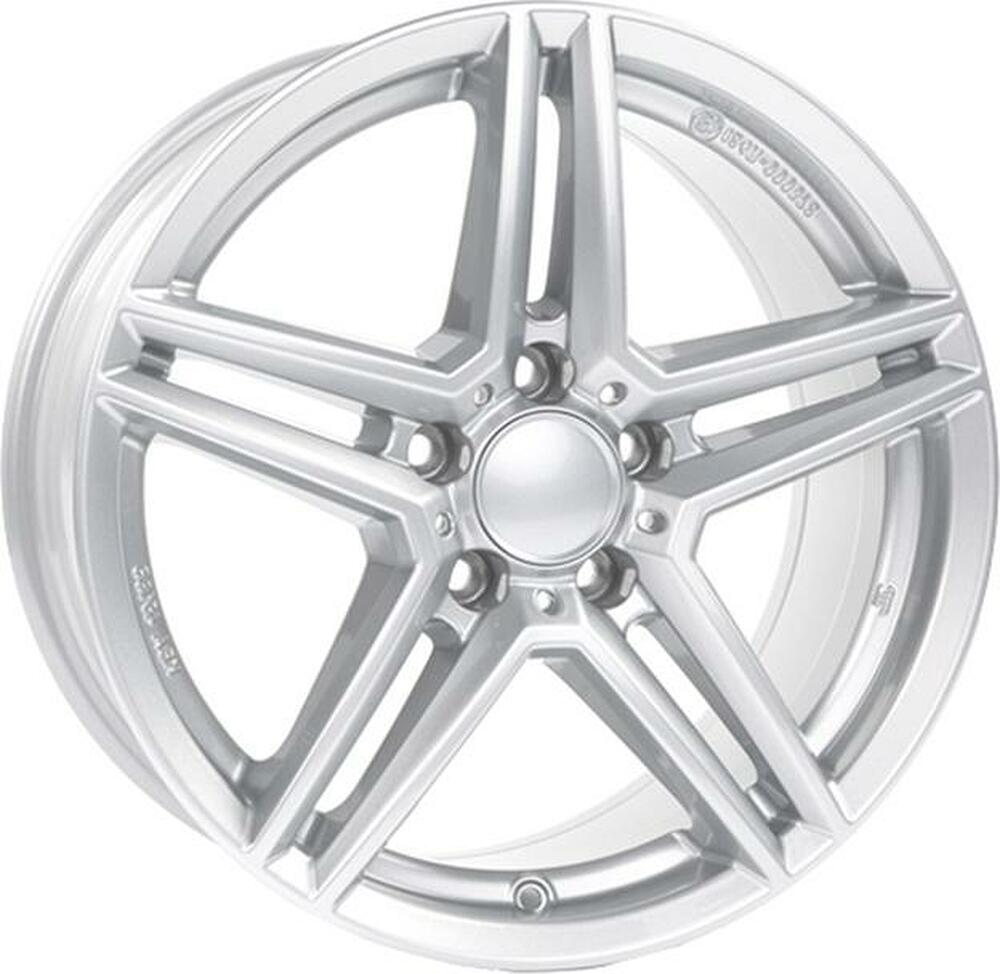 Rial M10 7x16 5x112 ET 38 Dia 66.5 polar silver