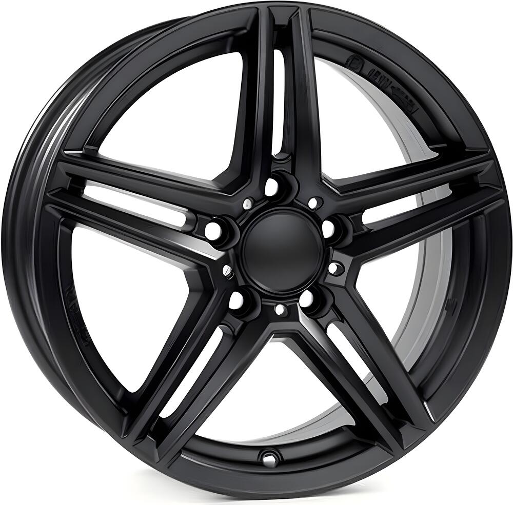 Rial M10X 7.5x17 5x112 ET 53 Dia 66.5 Racing Black