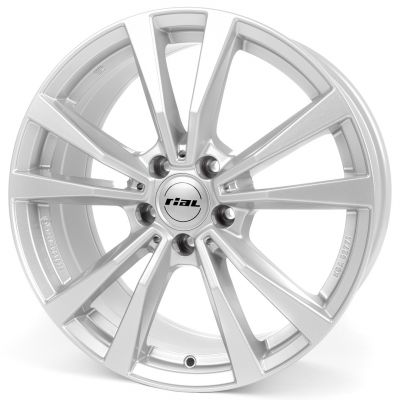 Rial M12 8x19 5x112 ET 43 Dia 66.5 polar silver