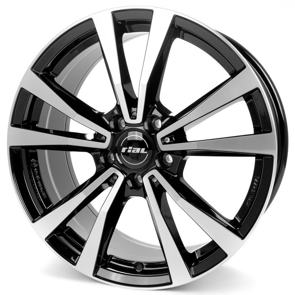 Rial M12X 8x19 5x112 ET 34 Dia 66.5 Diamond Black