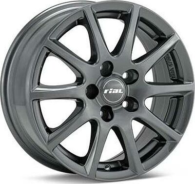 Rial Milano 7x17 5x100 ET 40 Dia 63.3 titanium