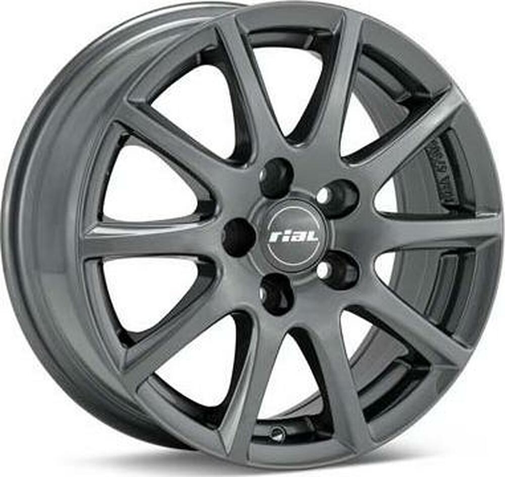 Rial Milano 6x15 4x100 ET 45 Dia 63.3 titanium