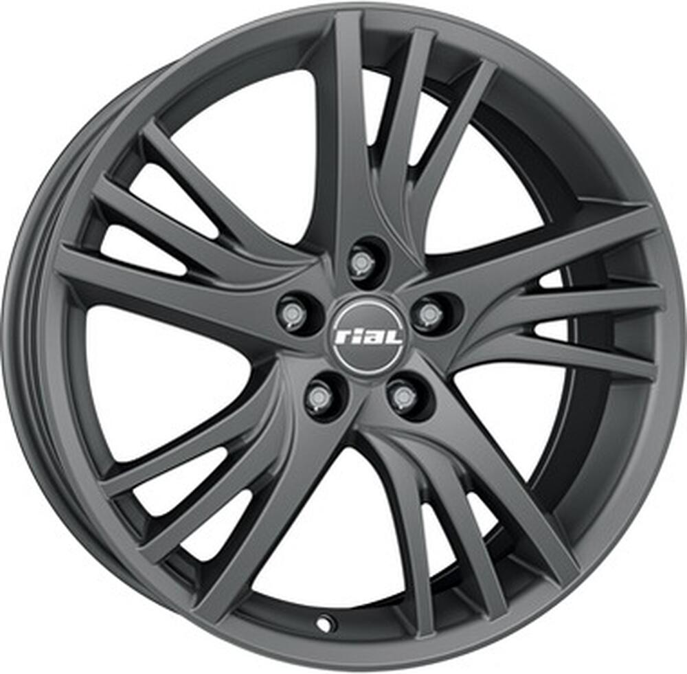 Rial Padua 8x18 5x120 ET 35 Dia 72.6 graphite matt