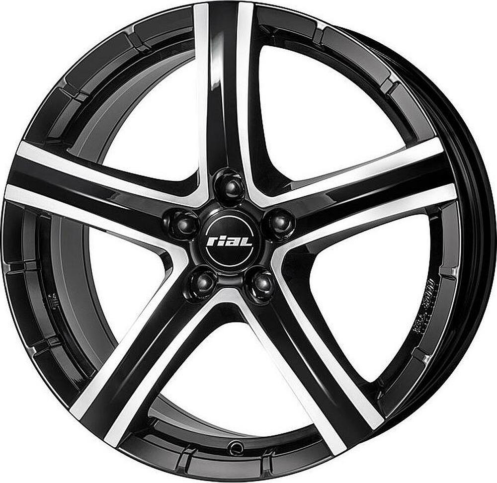 Rial Quinto 8.5x19 5x108 ET 40 Dia 63.4 Diamond Black