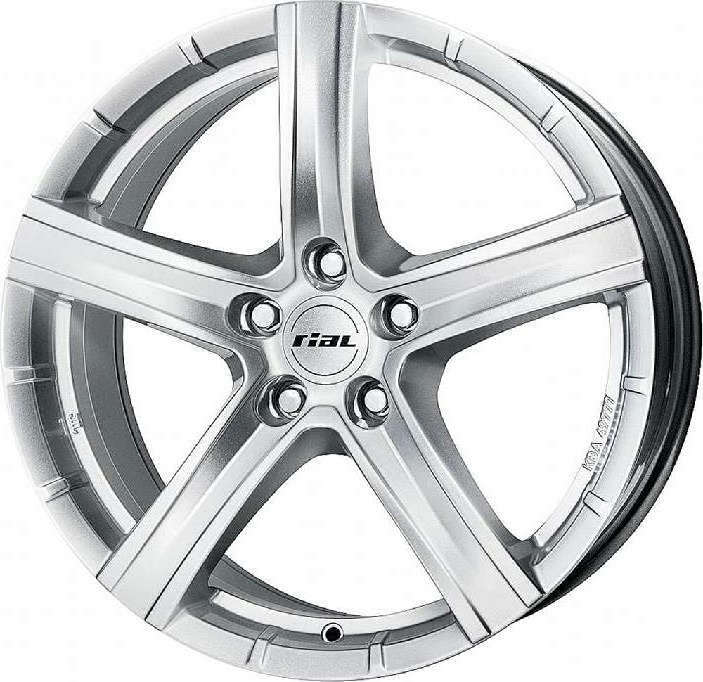 Rial Quinto 7x16 5x108 ET 48 Dia 63 Polar Silver