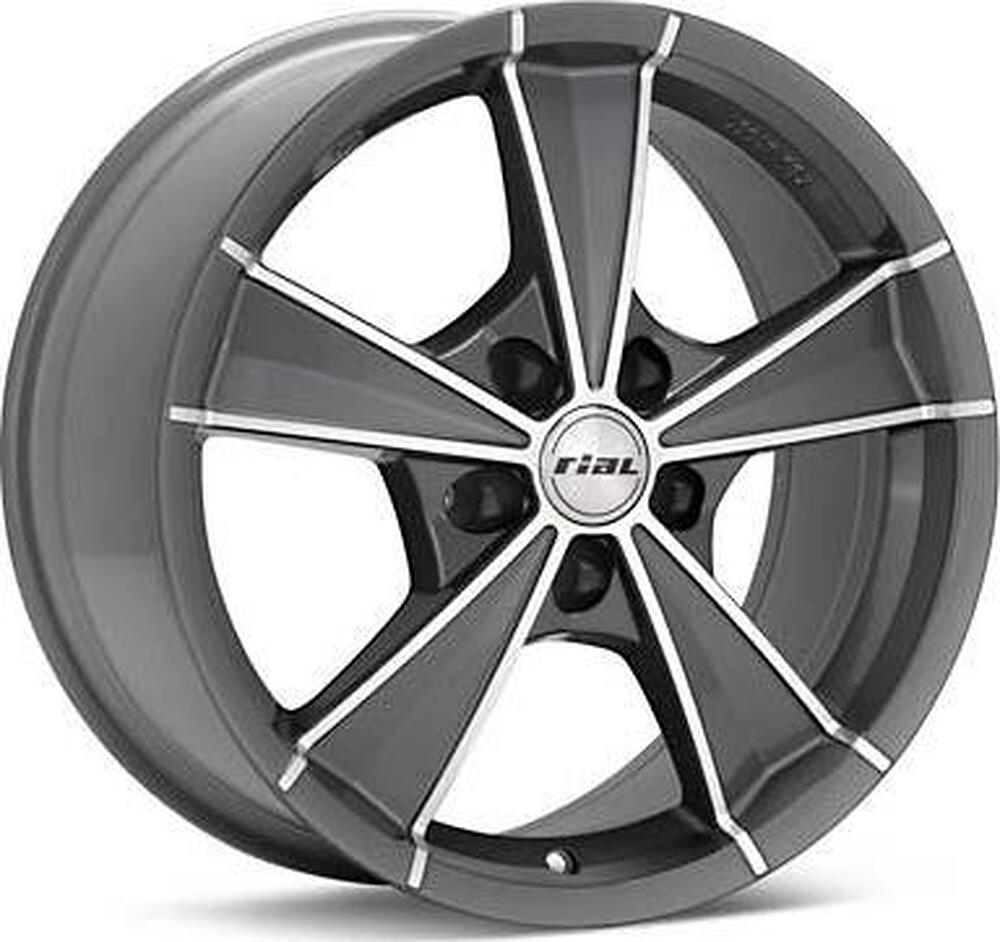 Rial Roma 7.5x16 5x105 ET 37 Dia 56.6 graphite