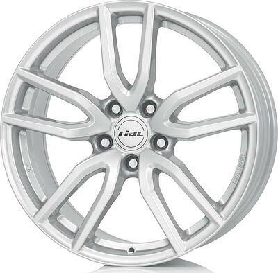 Rial Torino 8x18 5x112 ET 35 Dia 70.1 Polar Silver