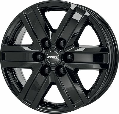 Rial Transporter 6 7x17 6x139.7 ET 22 Dia 100.1 Diamond Black