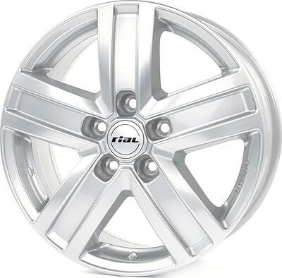 Rial Transporter 7x17 5x112 ET 55 Dia 66.5 polar silver