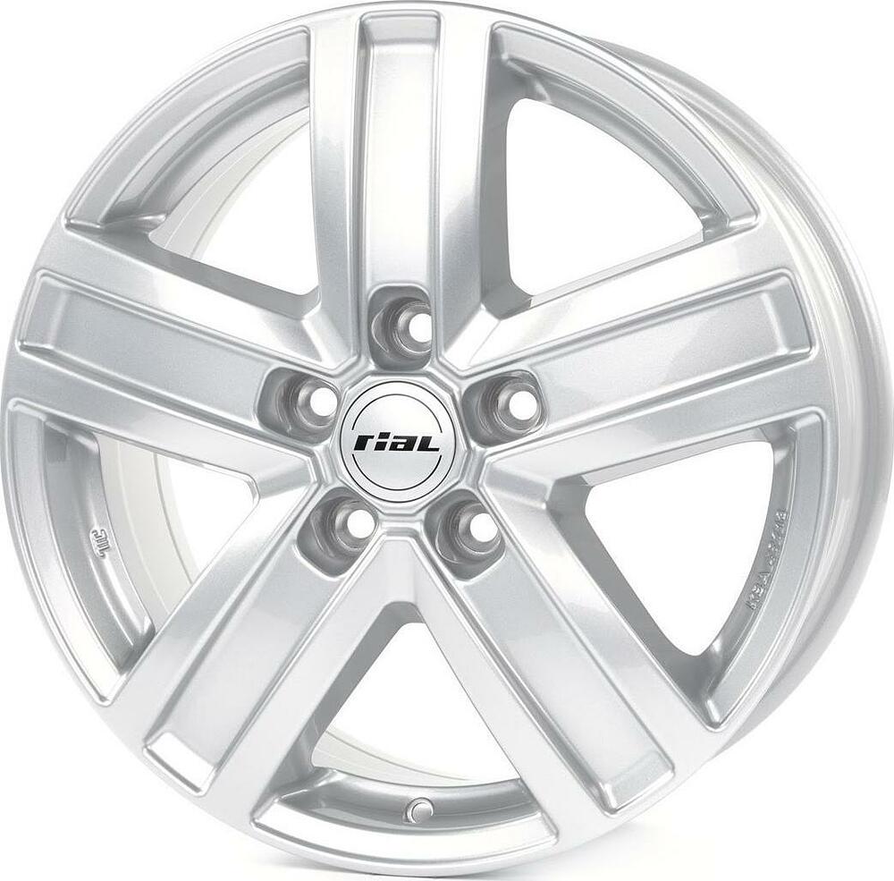 Rial Transporter 7x17 5x120 ET 55 Dia 65.1 polar silver
