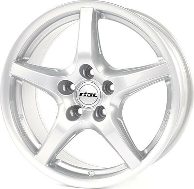 Rial U1 6x16 4x100 ET 40 Dia 63.3 polar silver