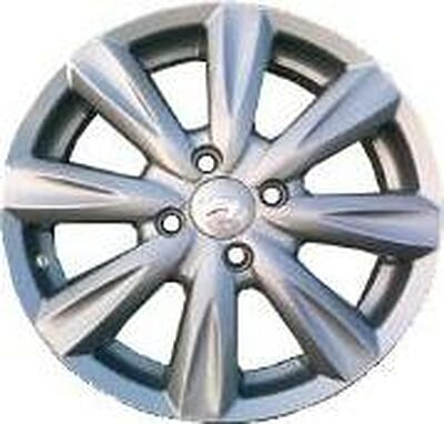 Roner RN1009 6.5x15 4x100 ET 48 Dia 54.1 silver