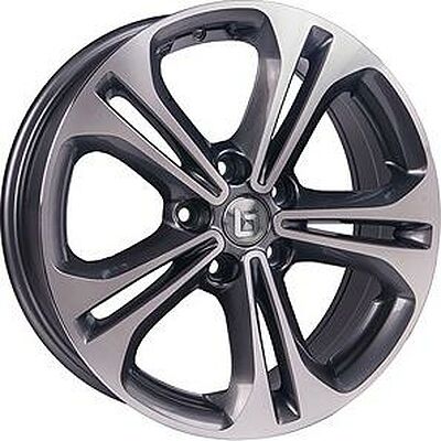 Roner RN1038 6.5x16 5x114.3 ET 41 Dia 67.1 silver