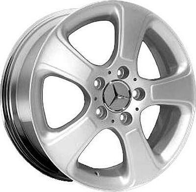 Roner RN1606 6x15 5x112 ET 46 Dia 66.6 silver