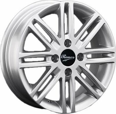 Roner RN2306 5.5x14 4x100 ET 43 Dia 60.1 silver