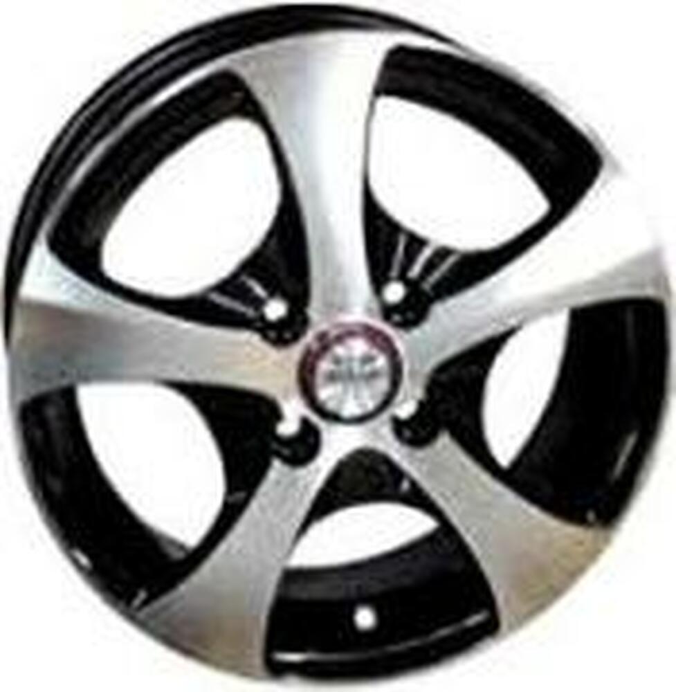 RS Wheels Ti06 6x14 4x98 ET 38 Dia 58.6 silver
