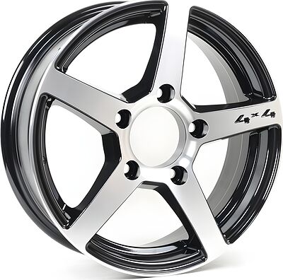 RST Нива 4x4 R136 6x16 5x139.7 ET 40 Dia 98 BK/FP