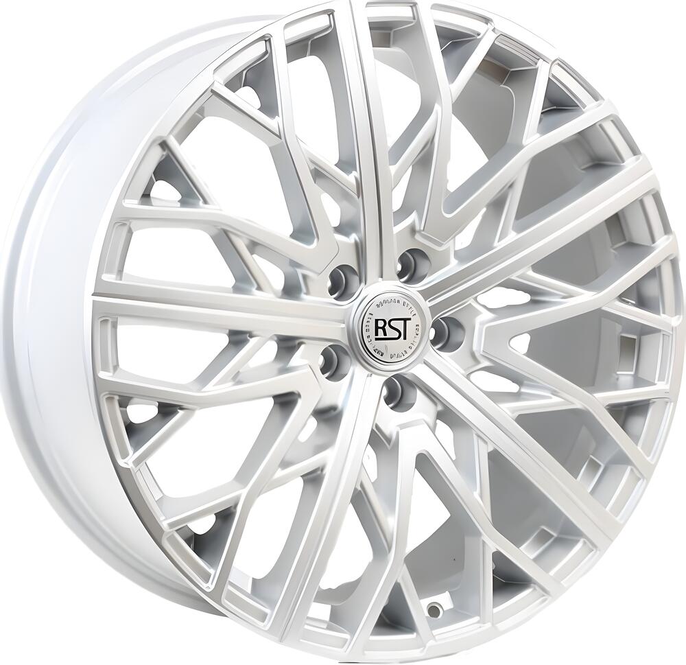 RST R002 8x20 5x112 ET 45 Dia 66.6 Silver