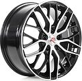 RST R007 7.5x17 5x108 ET 50.5 Dia 63.4 BK/FP