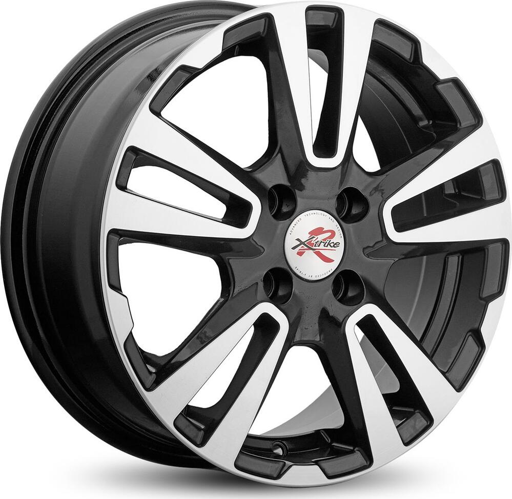 RST R065 6x15 4x100 ET 48 Dia 54.1 BK/FP