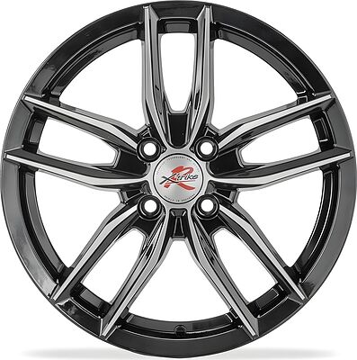 RST R076 6x16 4x100 ET 48 Dia 60.1 BK/FP