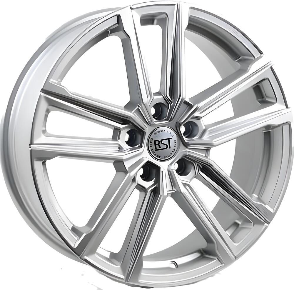 RST R078 7x18 5x112 ET 22 Dia 66.6 Silver