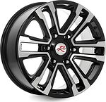 RST R107 7.5x17 6x139.7 ET 30 Dia 106.1 BK/FP